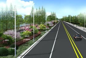 滨河南北路市政基础设施
