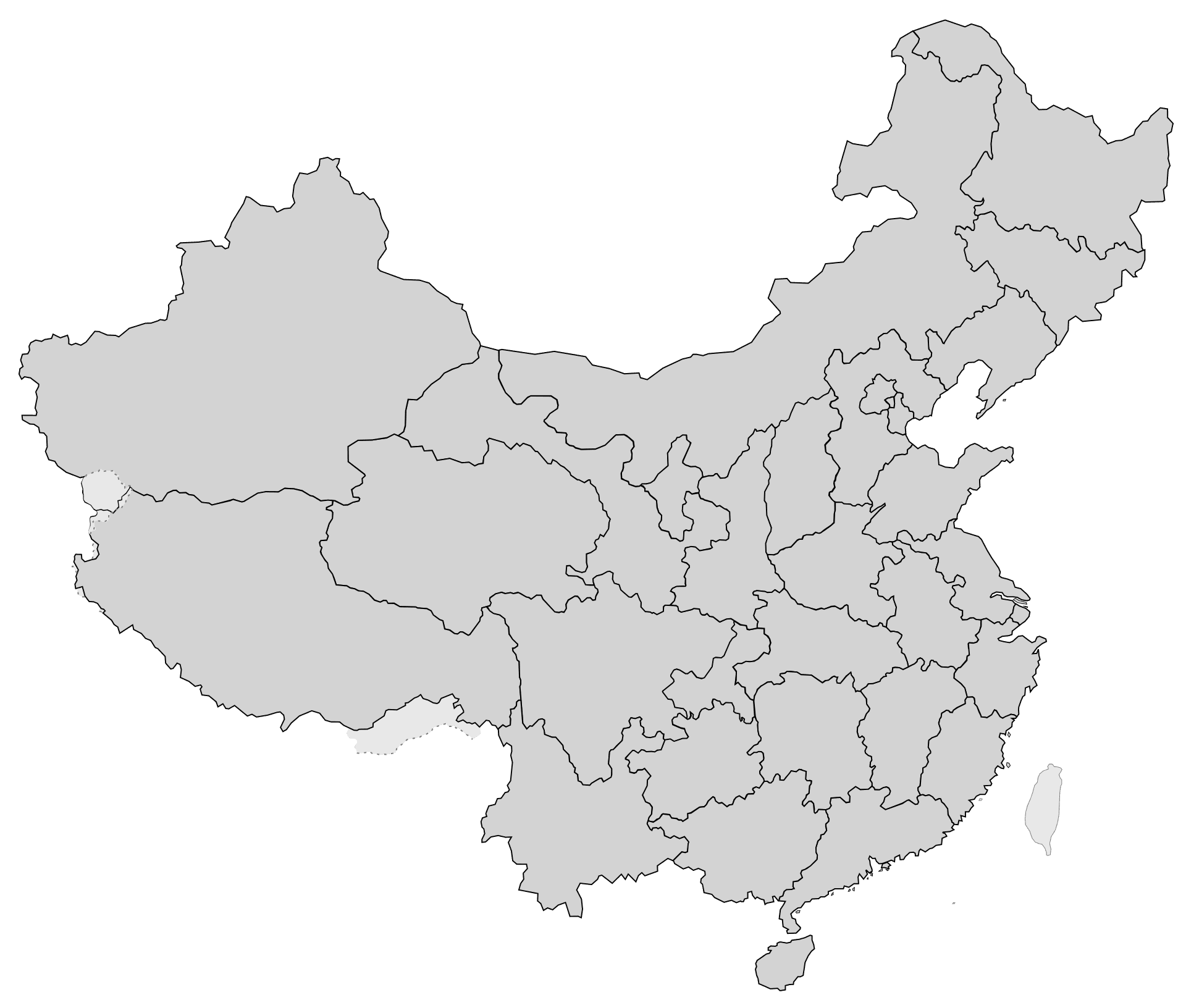 中北全国区域中心分布地图