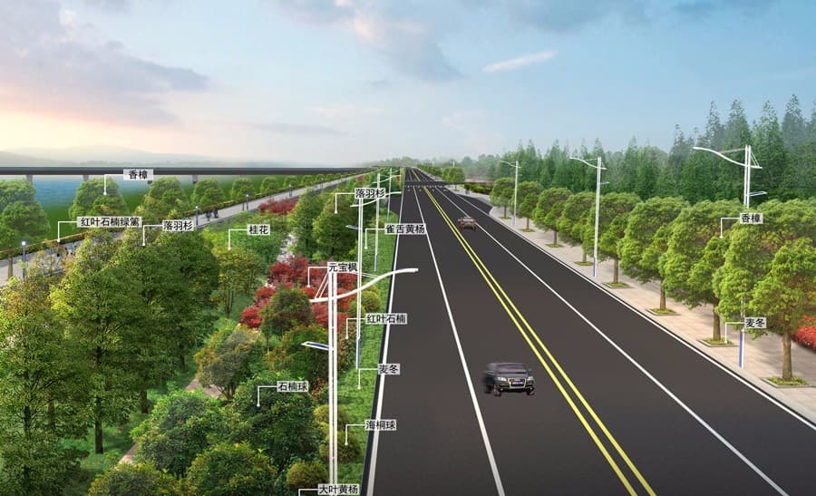 滨河南北路市政基础设施 项目图 2