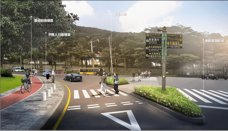 清溪道路沿街景观提升项目 项目图 2