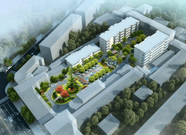 华阴市太华路北段片区老旧小区改造项目 项目图 1